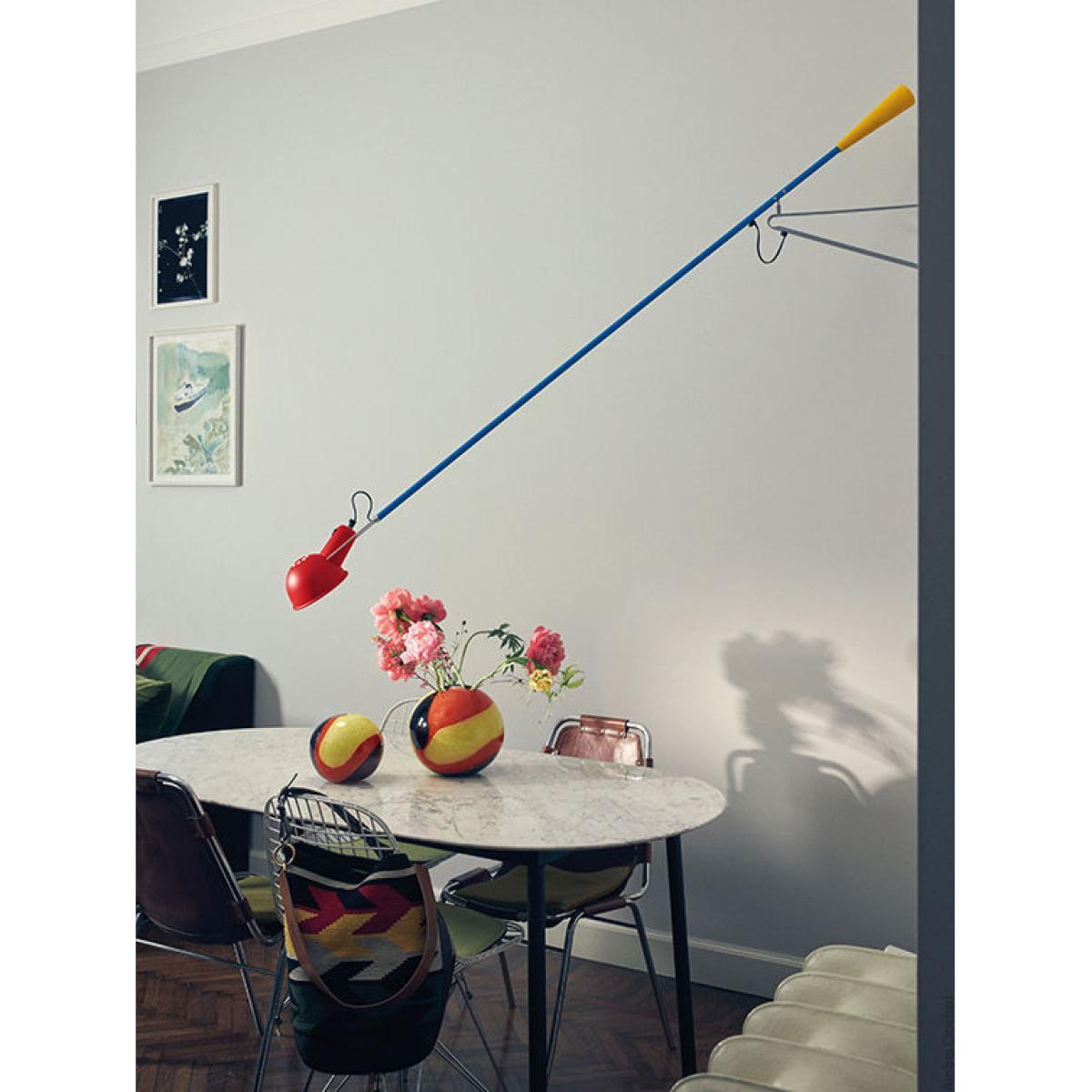 265 Wall light with plug - / L 205 cm - 1973 model by Flos Multicoloured – image 4