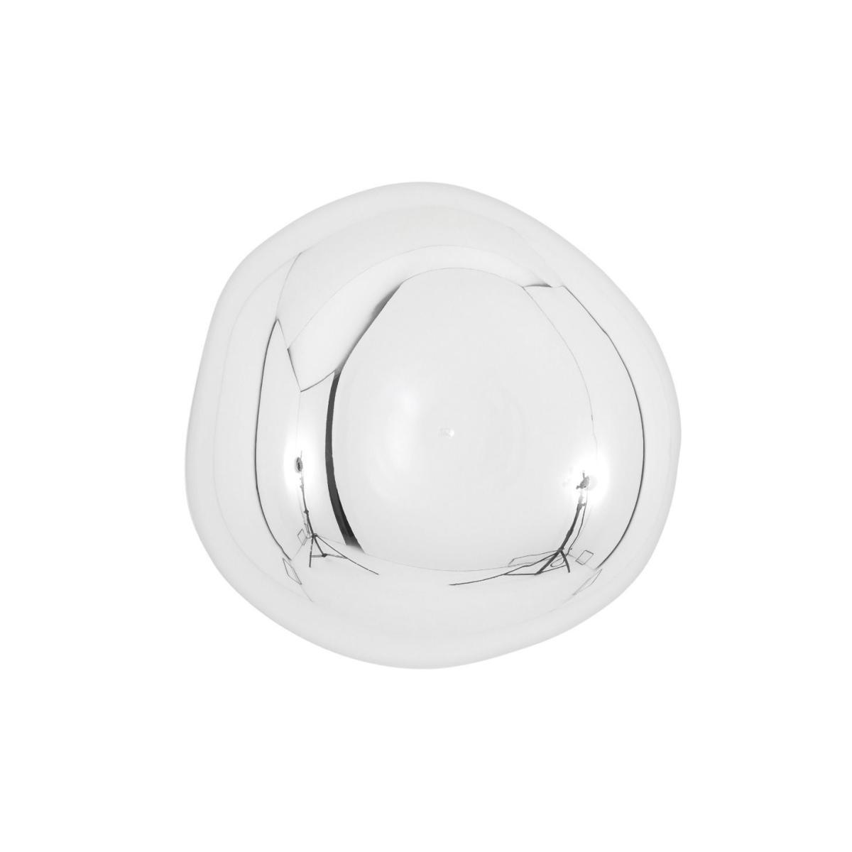 Melt Mini LED Wall light - / Ceiling light - Ø 30 cm by Tom Dixon Grey/Silver/Metal – image 3