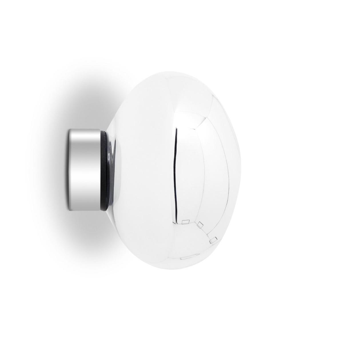 Melt Mini LED Wall light - / Ceiling light - Ø 30 cm by Tom Dixon Grey/Silver/Metal – image 4