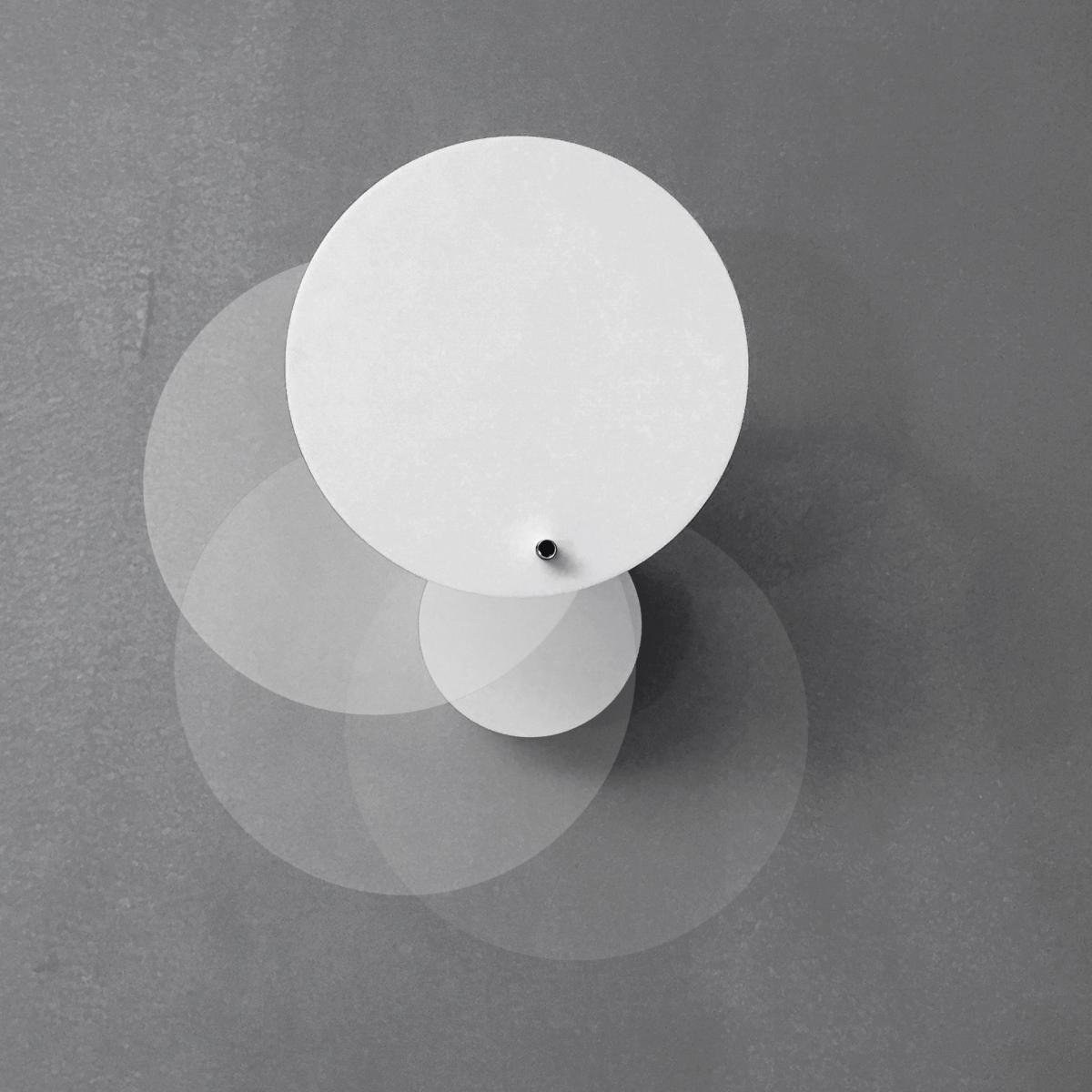 Orbiter LED Wall light - / Adjustable by Artemide White – image 4