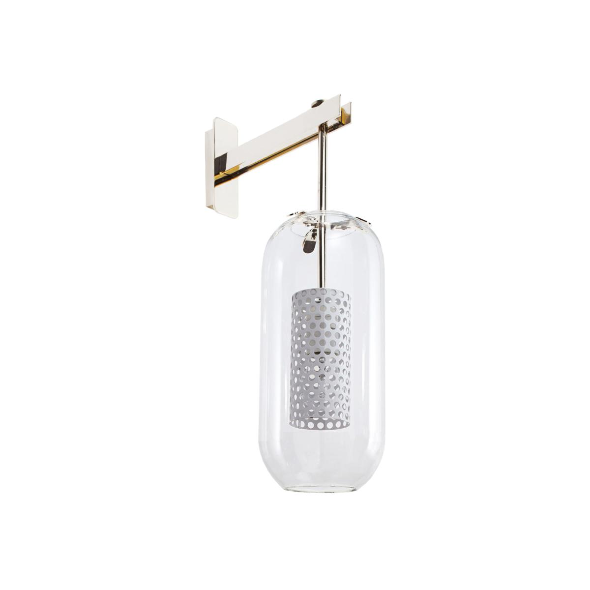 Vadim Wall light glass metal / H 41 cm - Maison Sarah Lavoine – image 1