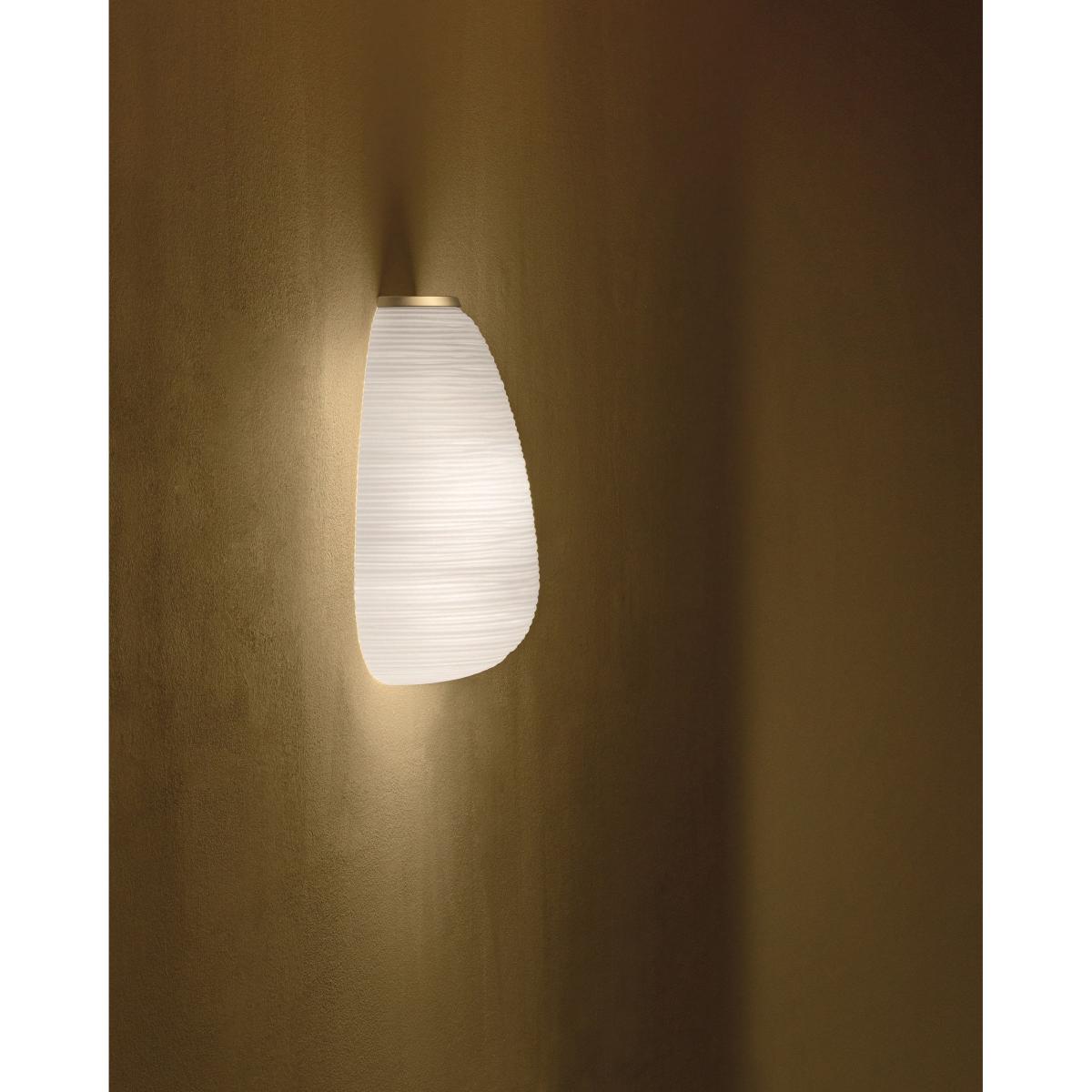 Rituals 1 SEMI My Light Wall light - / Glass - Bluetooth by Foscarini White – image 2