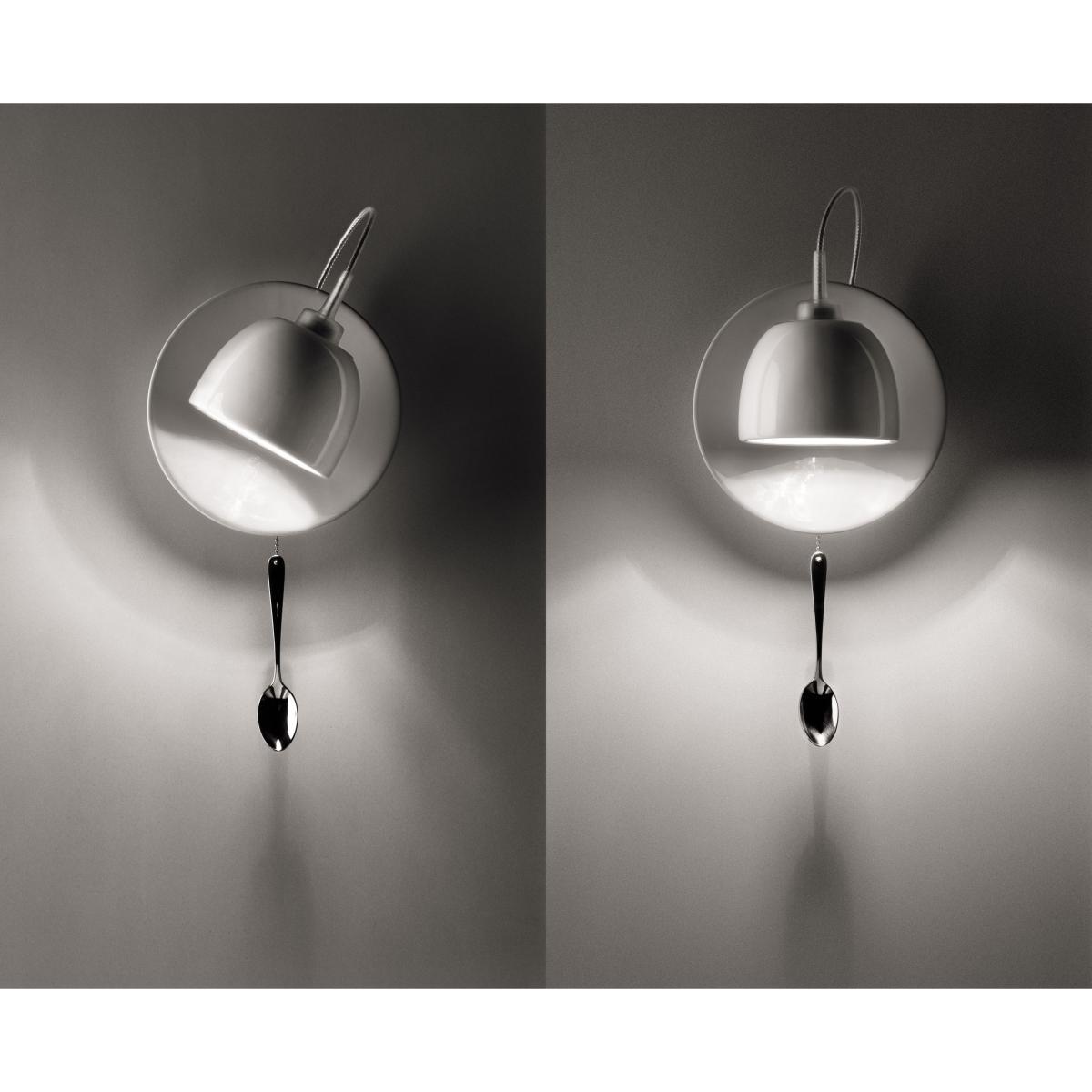 Light au Lait Wall light by Ingo Maurer White – image 2
