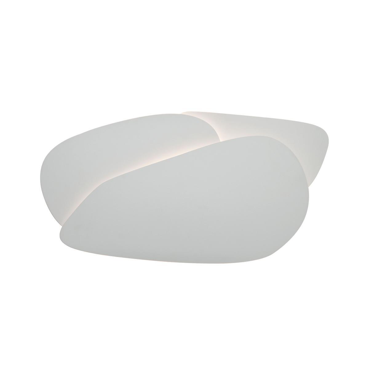 Pedra LED Wall light - / L 60 x H 32 cm by Carpyen White – image 2