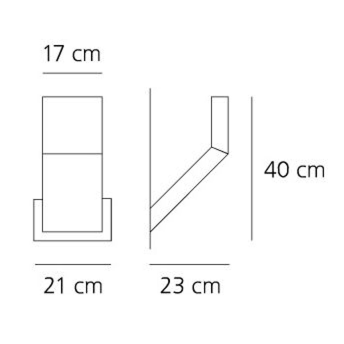 Chilone Outdoor wall light - Outdoor by Artemide Metal – image 2