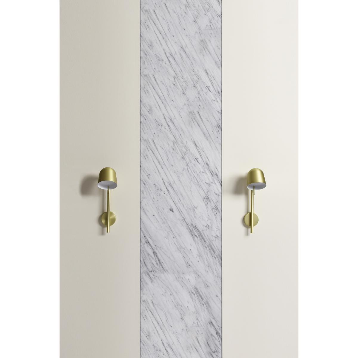 HO Wall light - / L 13 x H 45 cm - Adjustable by ENOstudio Gold – image 5