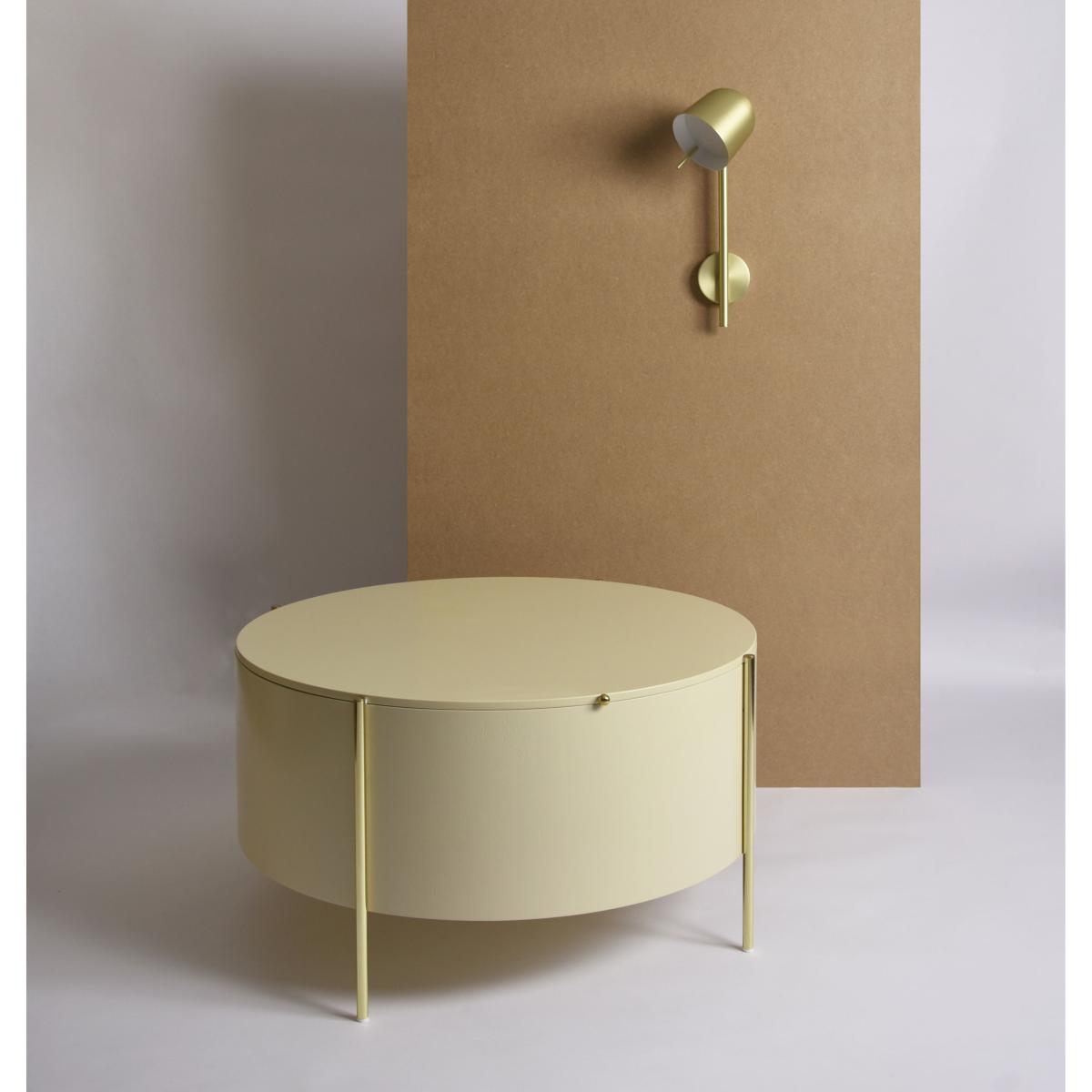 HO Wall light - / L 13 x H 45 cm - Adjustable by ENOstudio Gold – image 8