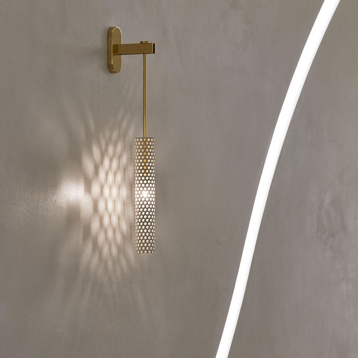 Diva Large Wall light - / H 70 cm by Maison Sarah Lavoine White/Black – image 3