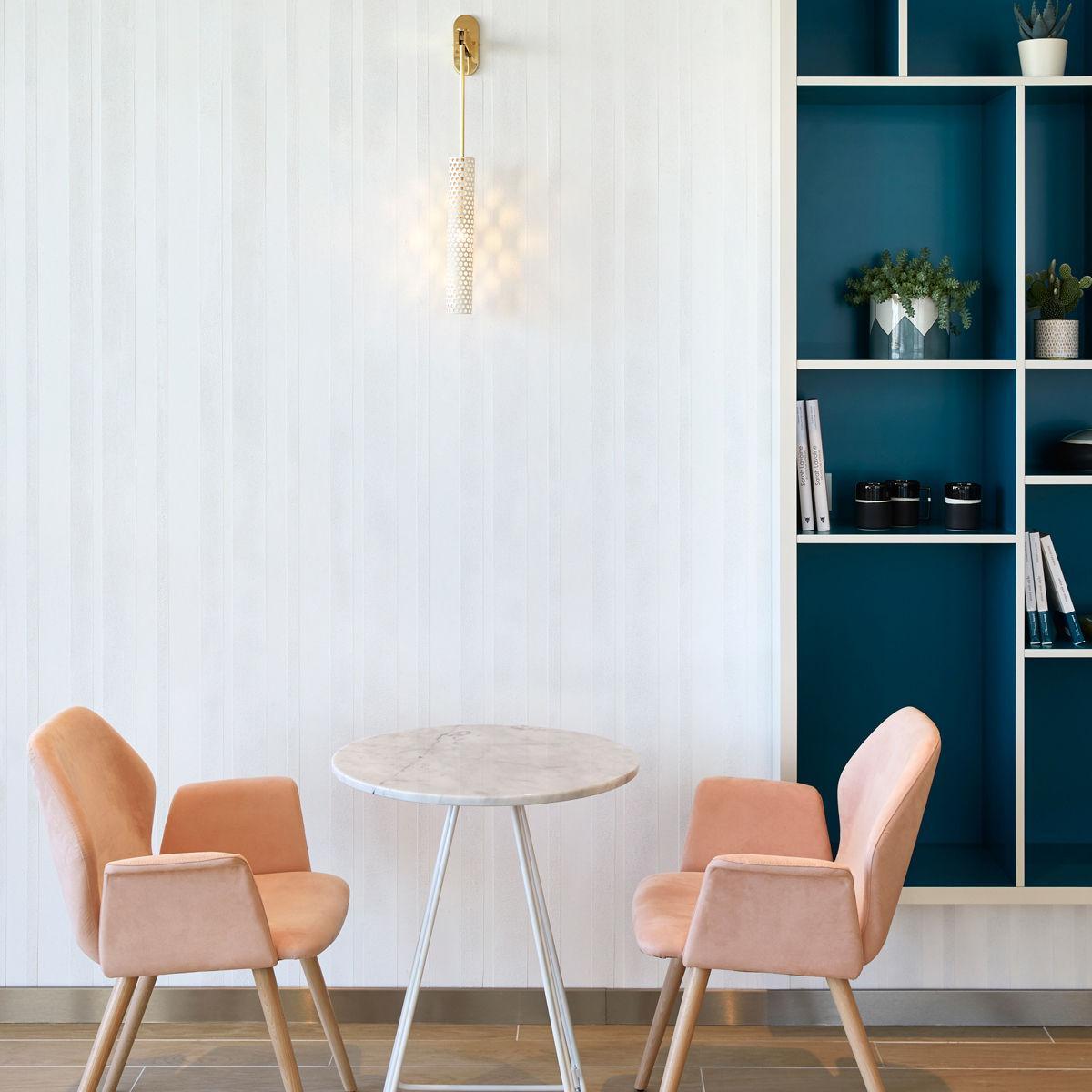 Diva Large Wall light - / H 70 cm by Maison Sarah Lavoine White/Black – image 5