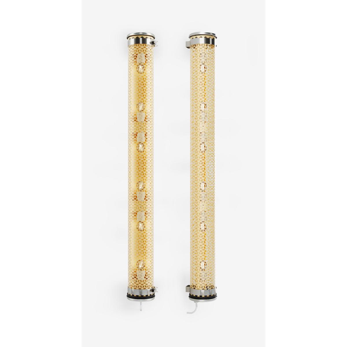 Vendôme Wall light - / Pendant - L 134 cm by SAMMODE STUDIO Silver/Metal – image 2