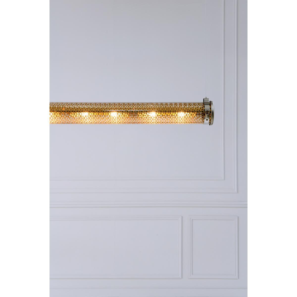 Vendôme Wall light - / Pendant - L 134 cm by SAMMODE STUDIO Silver/Metal – image 3