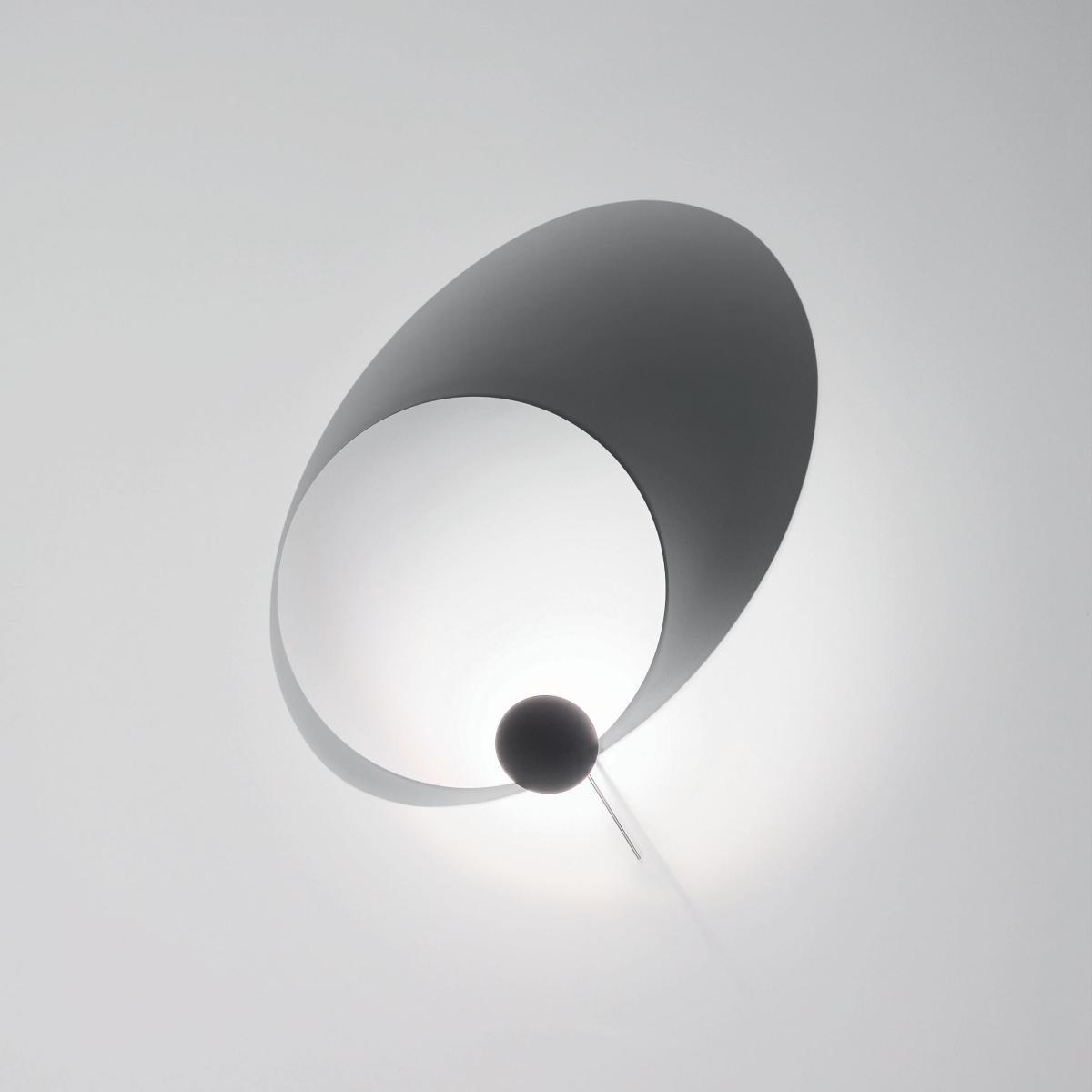 Eclipse Ellipse Wall light - / LED - Ø 60 cm by Ingo Maurer White – image 2