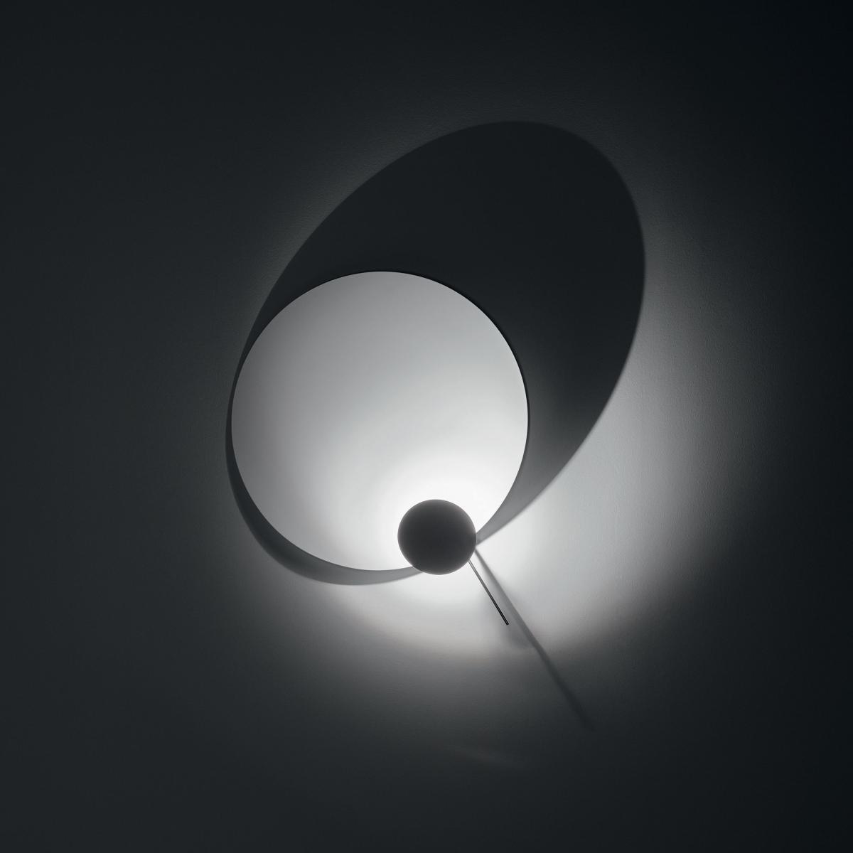 Eclipse Ellipse Wall light - / LED - Ø 60 cm by Ingo Maurer White – image 3