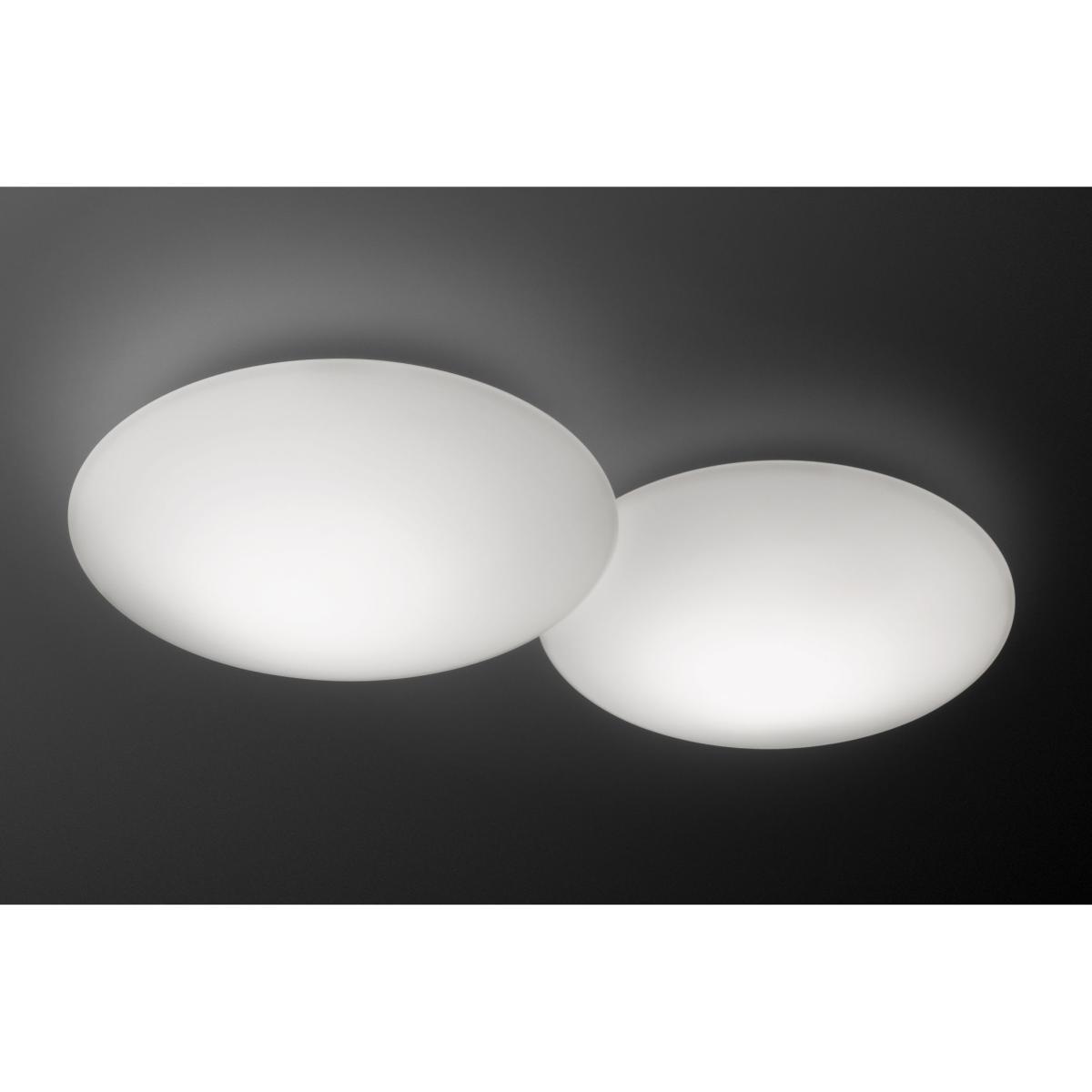 Puck Double LED Wall light - Ceiling lamp by Vibia White – image 1