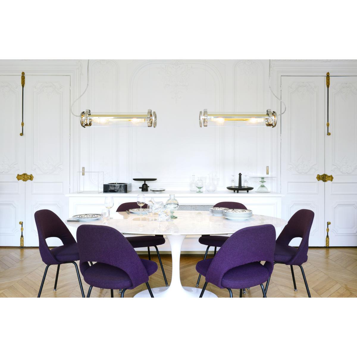 Rimbaud Wall light - / Pendant - L 68 cm by SAMMODE STUDIO Silver/Metal – image 7