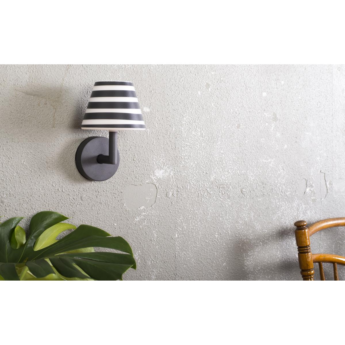 Add the wally LED Outdoor wall light - / Rechargeable - Touch dimmer - H 22 cm by Fatboy White – image 2