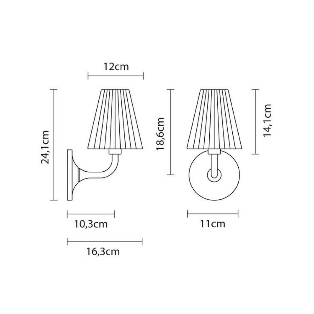 Flow Wall light by Fabbian Transparent – image 5