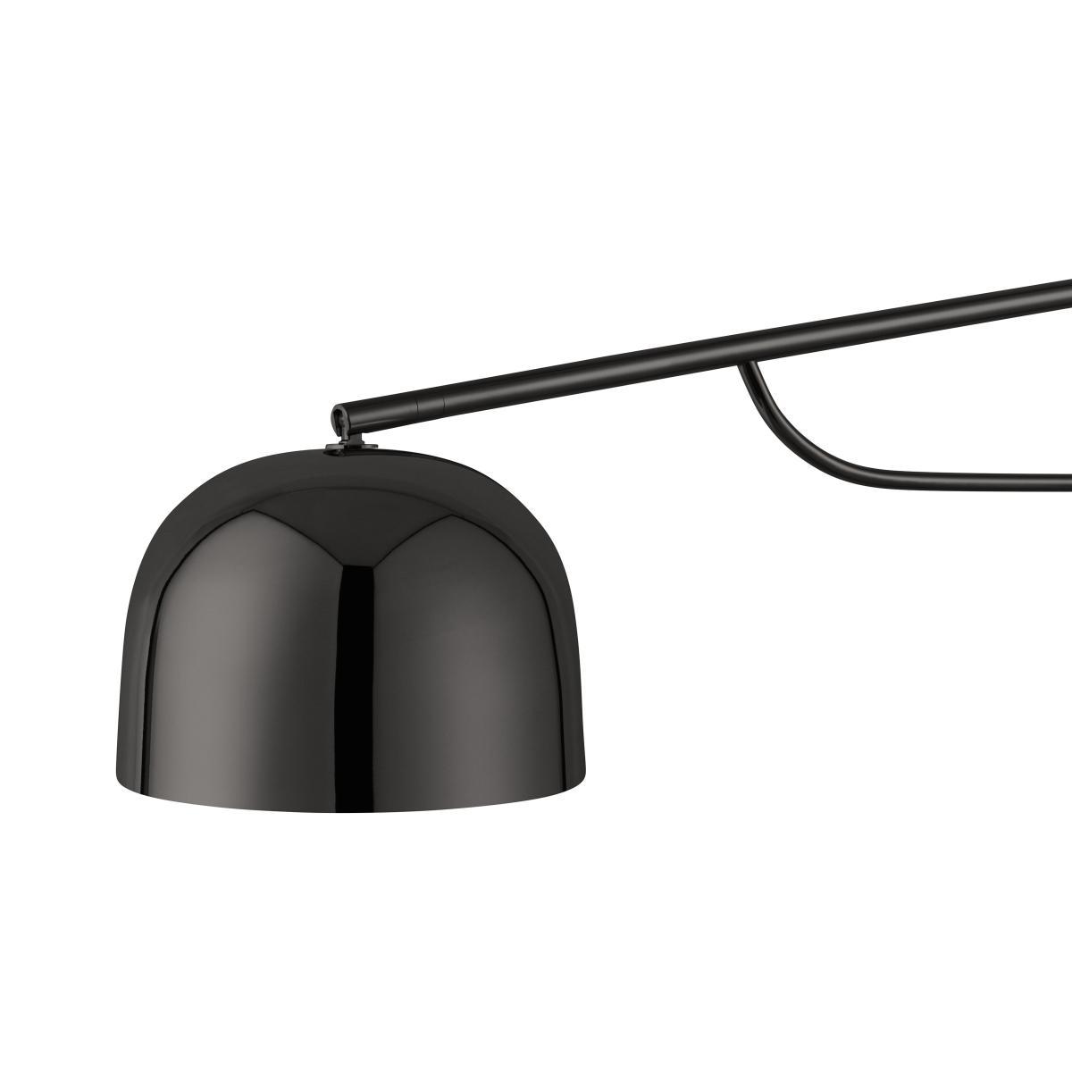 Grant Wall light with plug - / Metal & granite - Rotating - L 111 cm by Normann Copenhagen Grey/Black – image 2