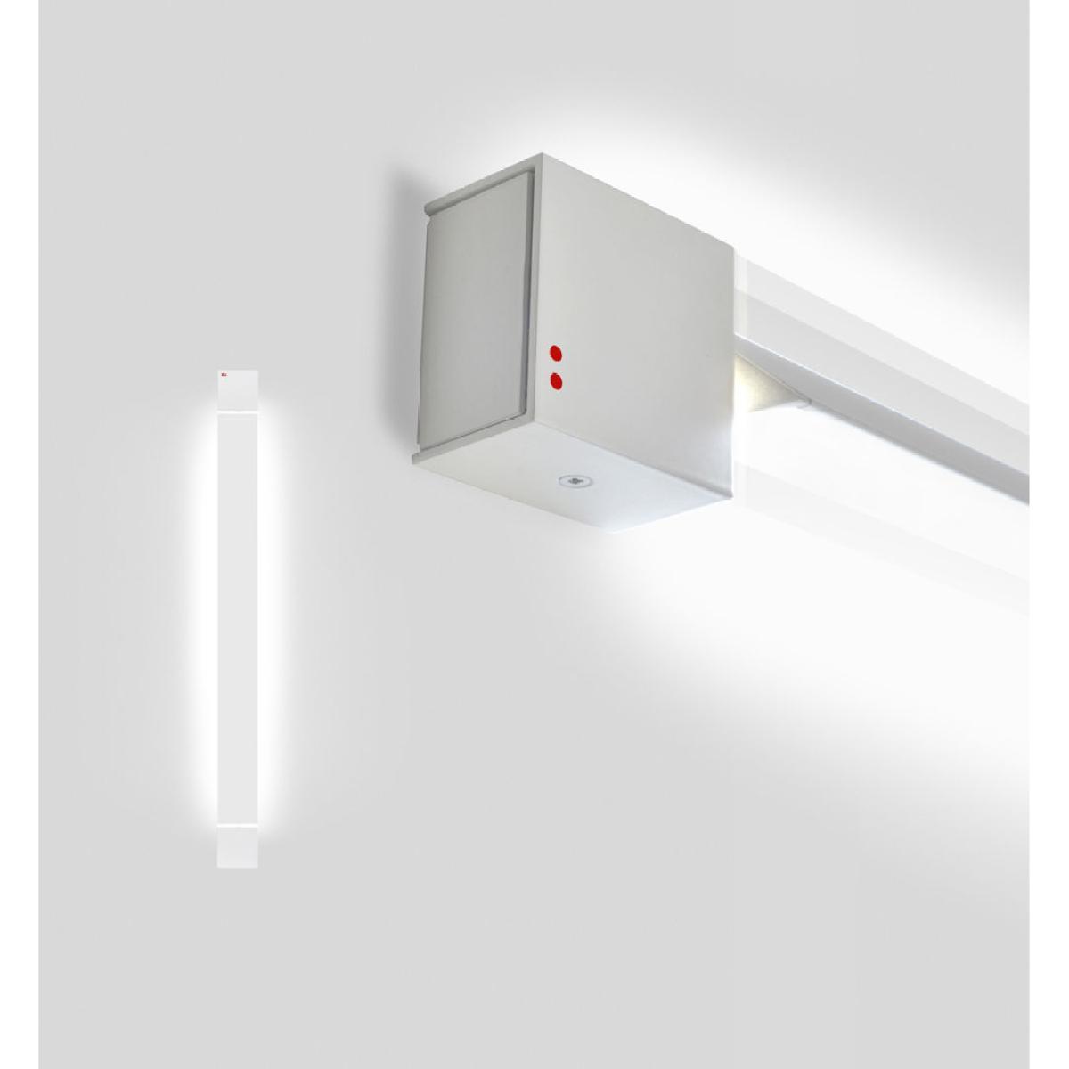 Pivot LED Wall light - L 61 cm by Fabbian White – image 3