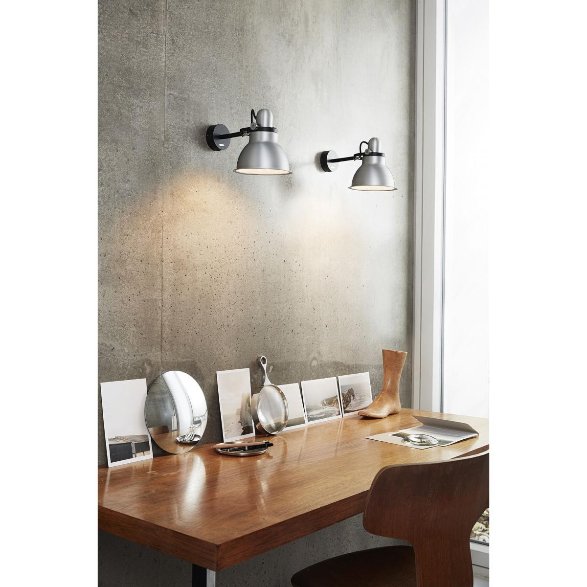 Type 1228 Wall light - Metallic by Anglepoise Grey/Silver/Metal – image 3