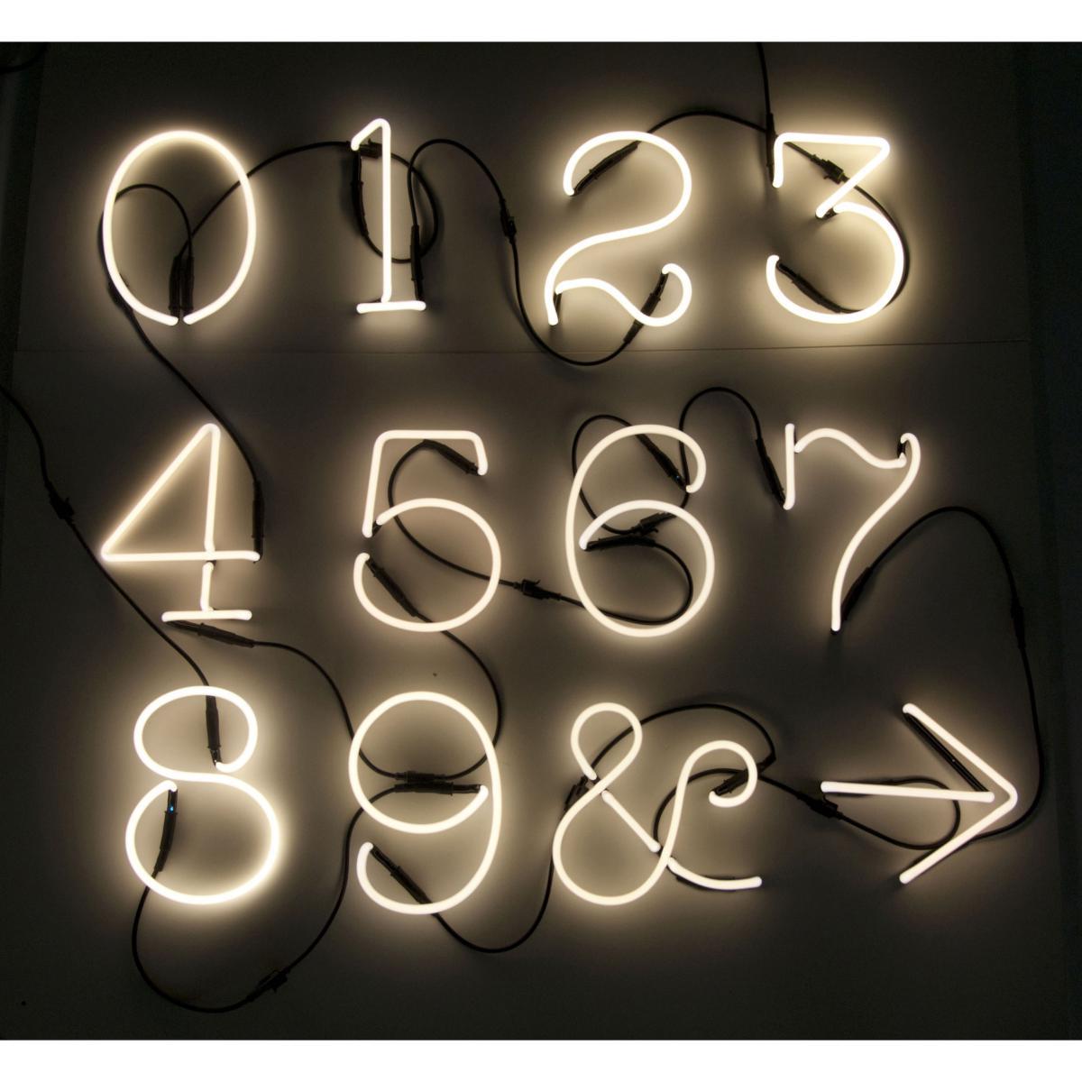 Neon Art Wall light with plug by Seletti White – image 2