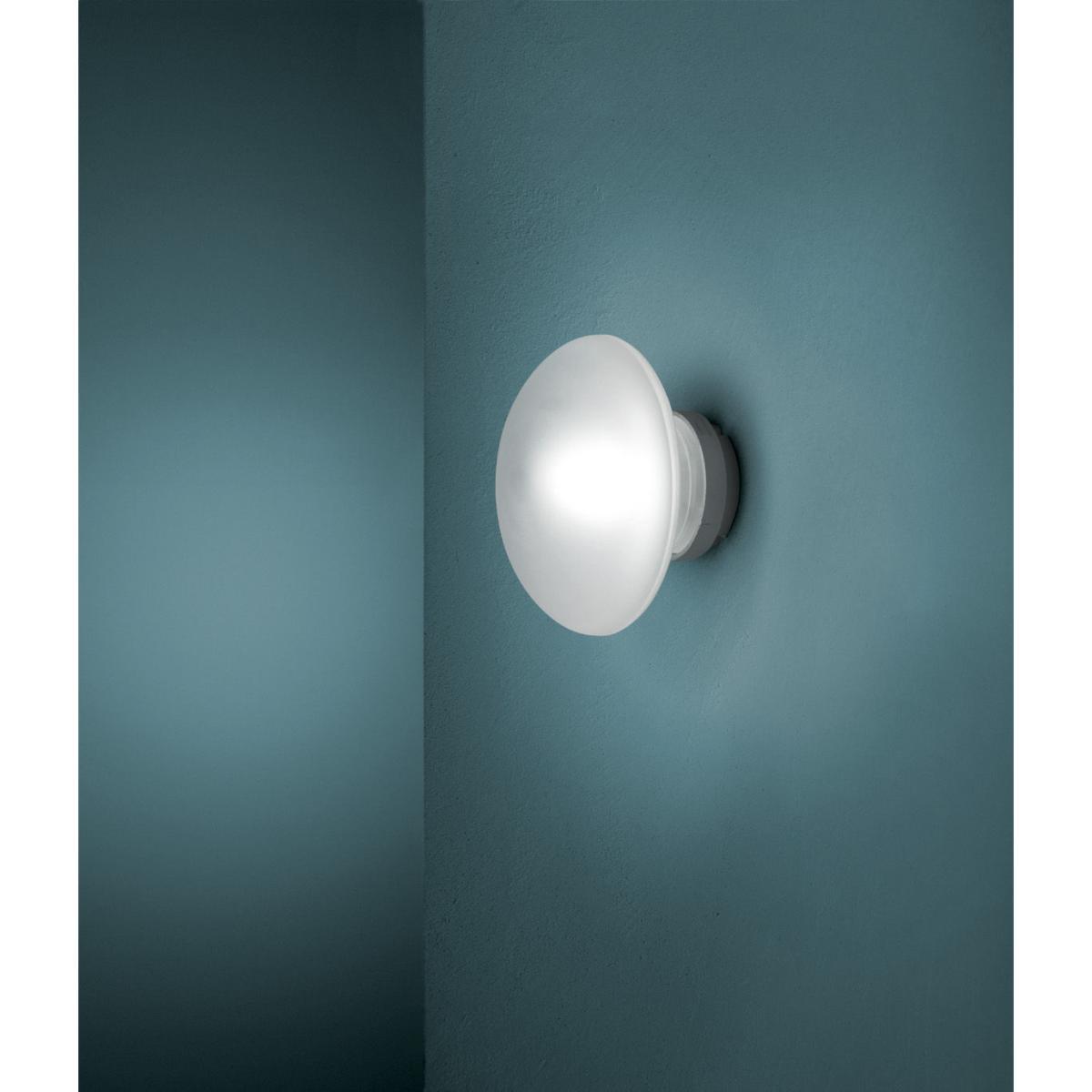 Sillaba LED Wall light - Ceiling light by Fontana Arte Transparent – image 2