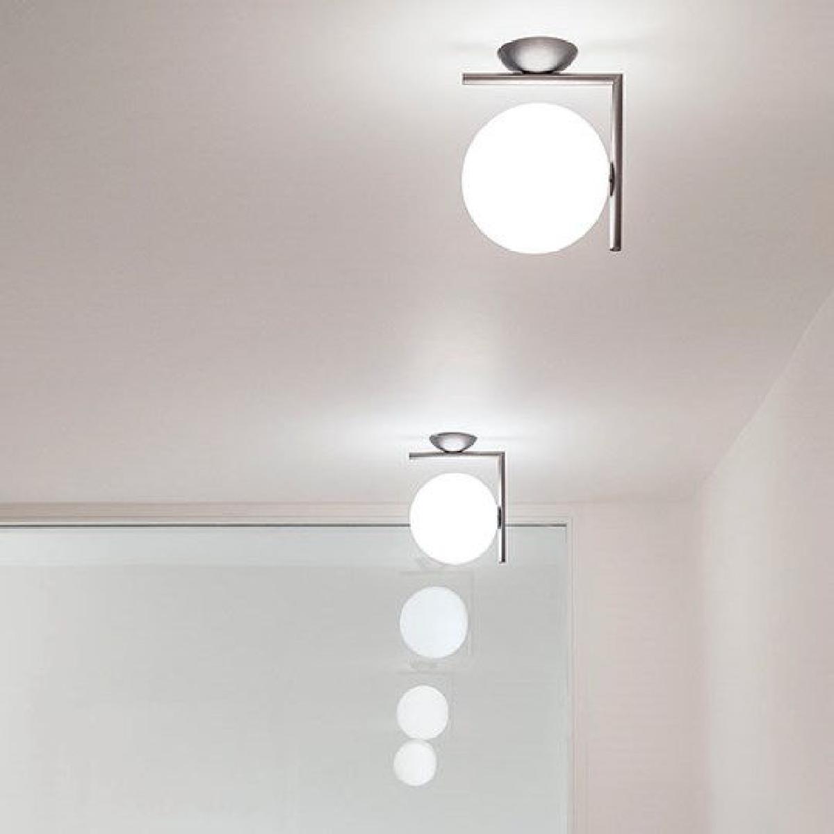 IC W1 Wall light - 20 cm by Flos Metal – image 2
