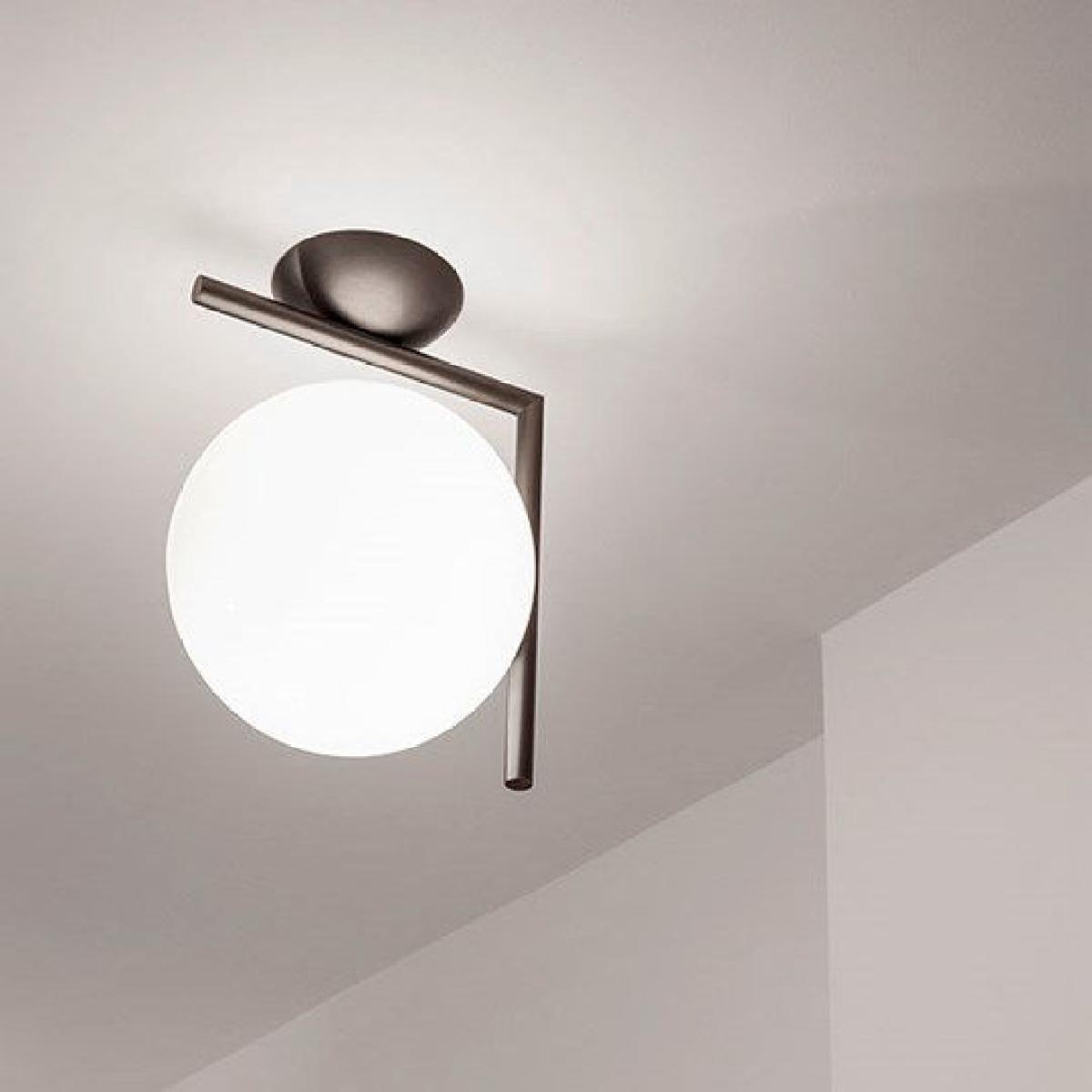 IC W1 Wall light - 20 cm by Flos Metal – image 3