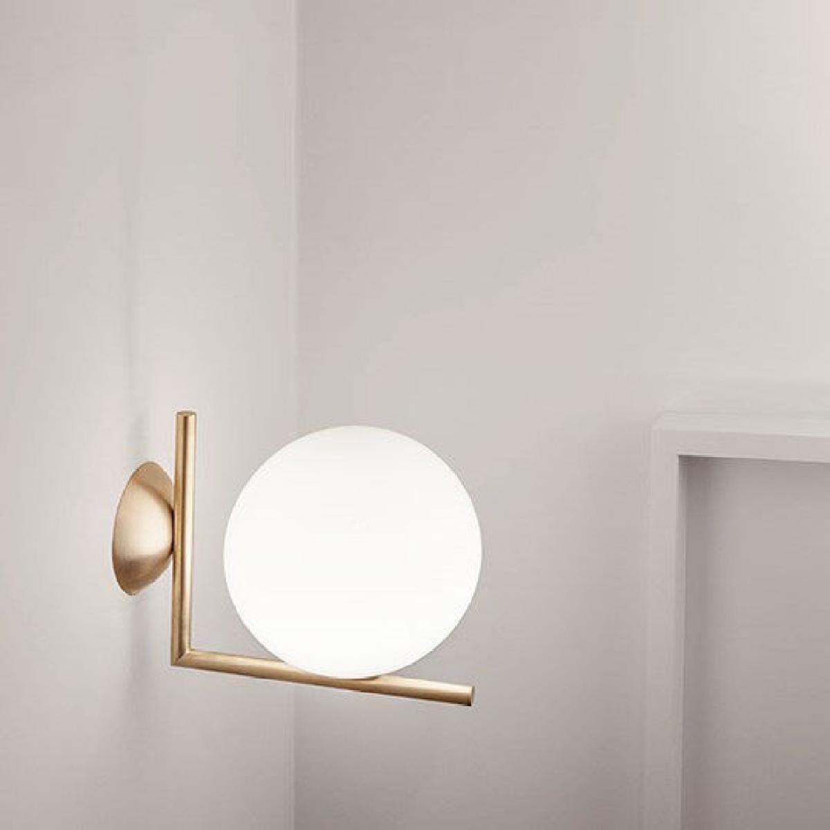 IC W1 Wall light - 20 cm by Flos Metal – image 4
