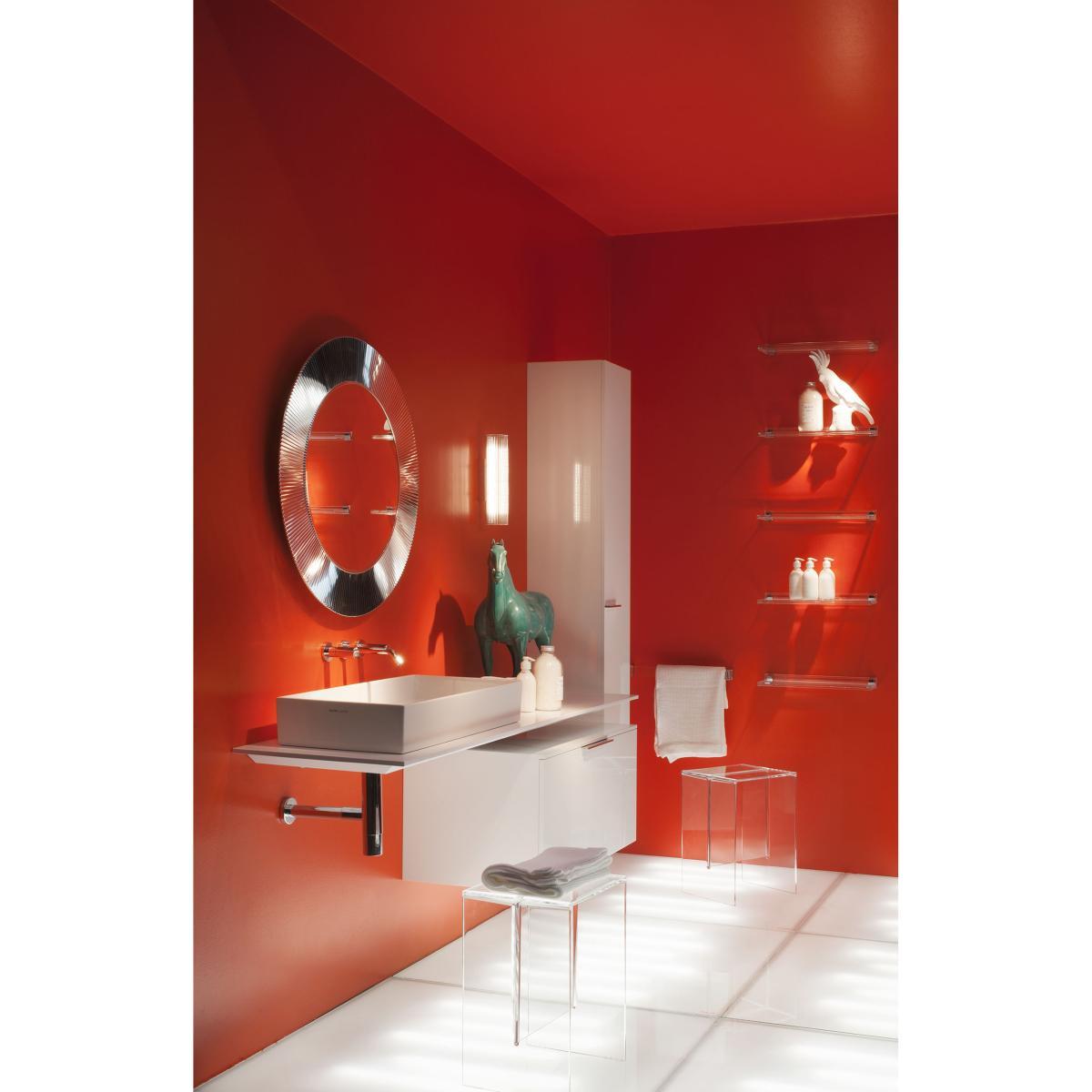 Rifly Wall light - H 30 cm by Kartell Transparent – image 2