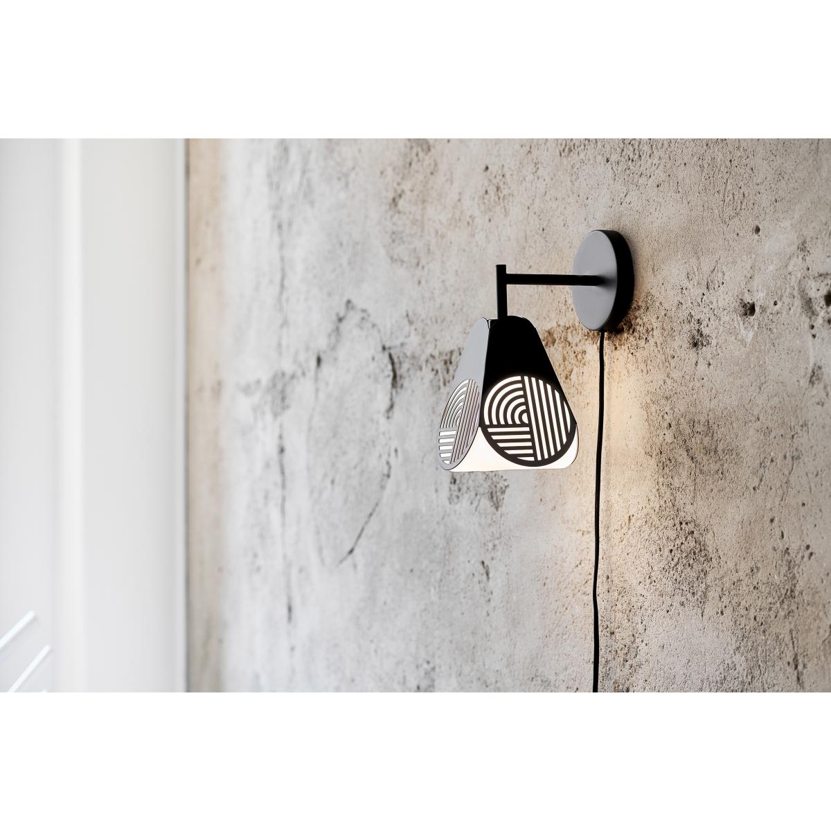 Oblure Notic wall lamp Black – image 2
