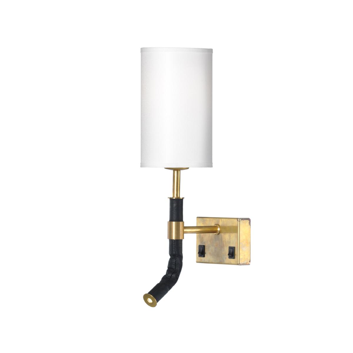 Örsjö Belysning Butler wall lamp fixed mounting Raw brass – image 2