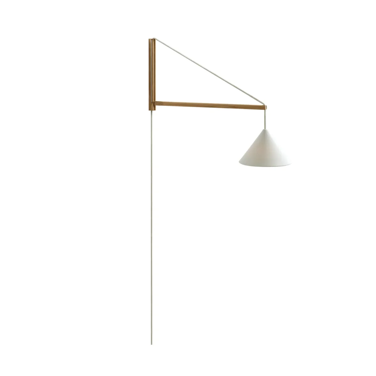 MOEBE Suspended wall lamp Oak-white – image 6