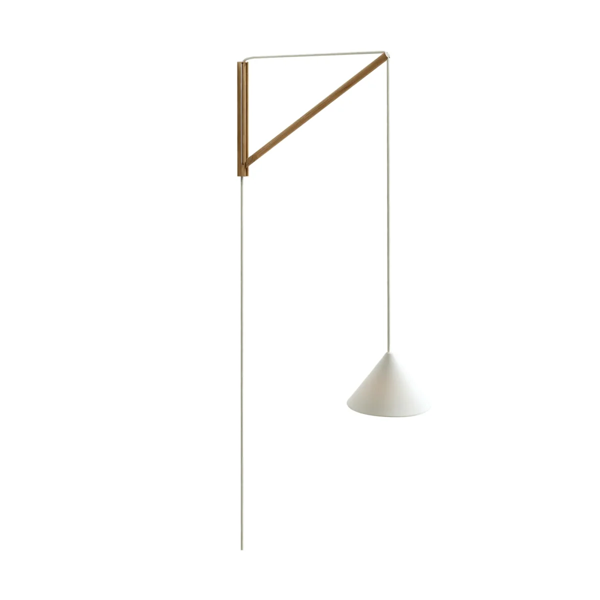 MOEBE Suspended wall lamp Oak-white – image 7