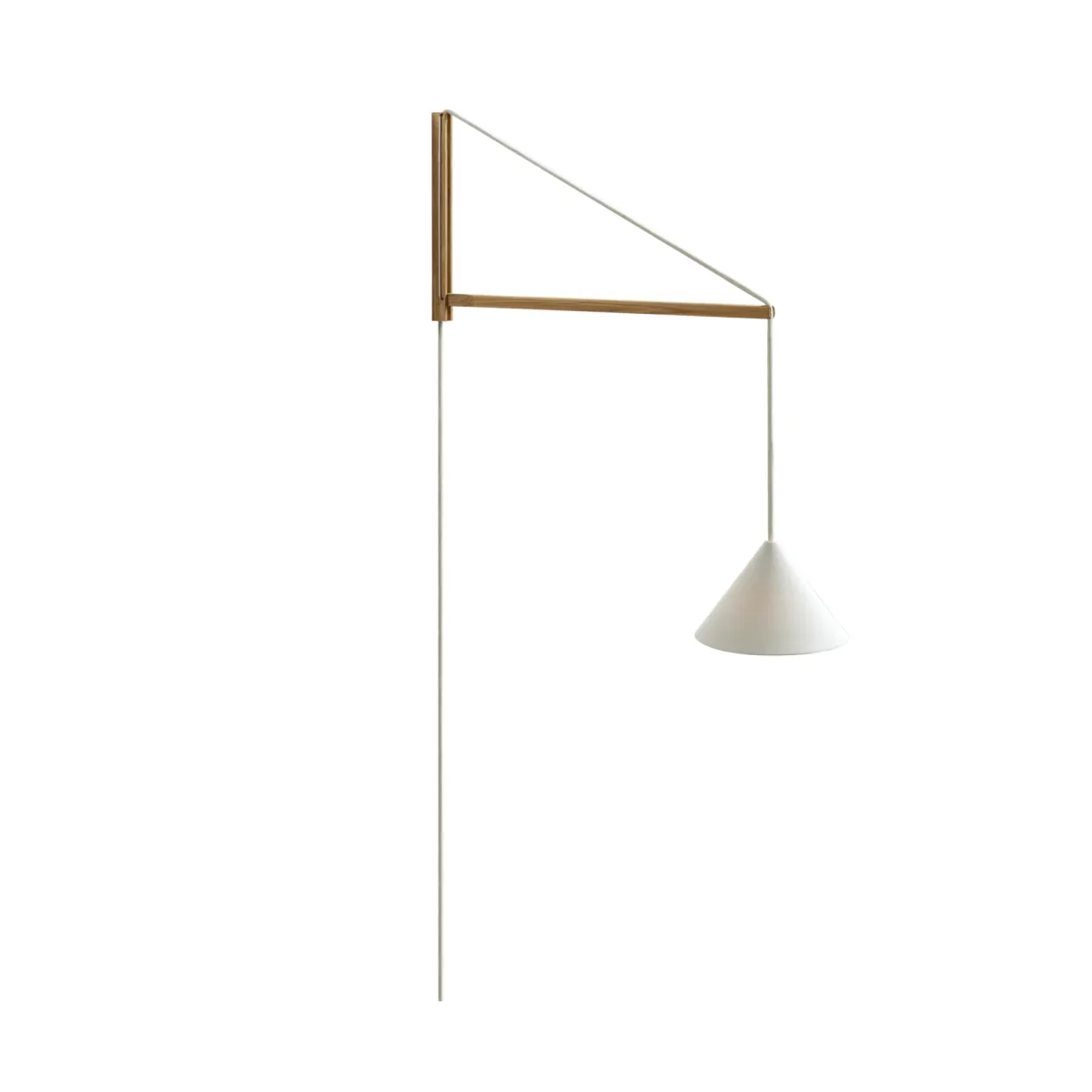 MOEBE Suspended wall lamp Oak-white – image 10