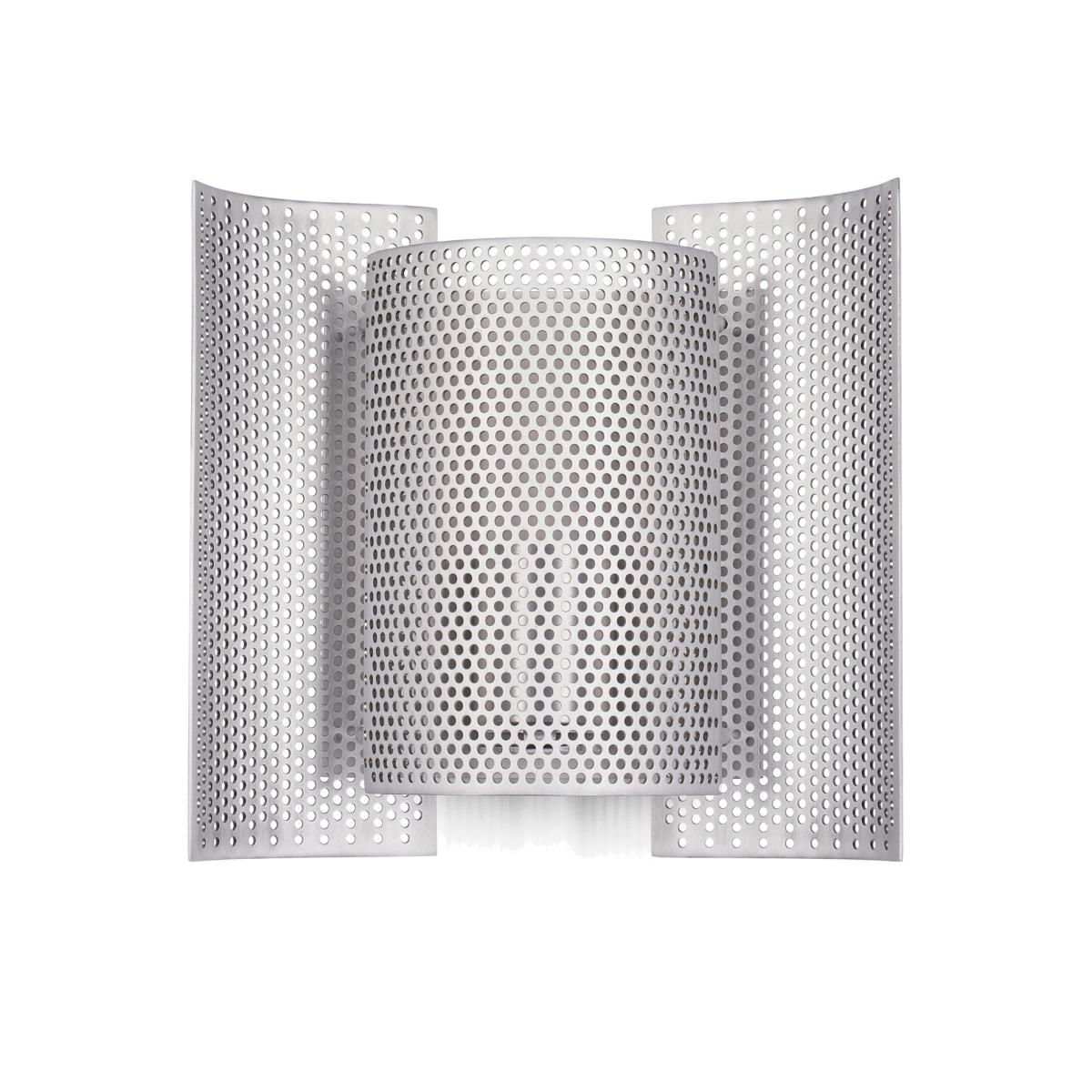 Butterfly wall lamp perforated Aluminium