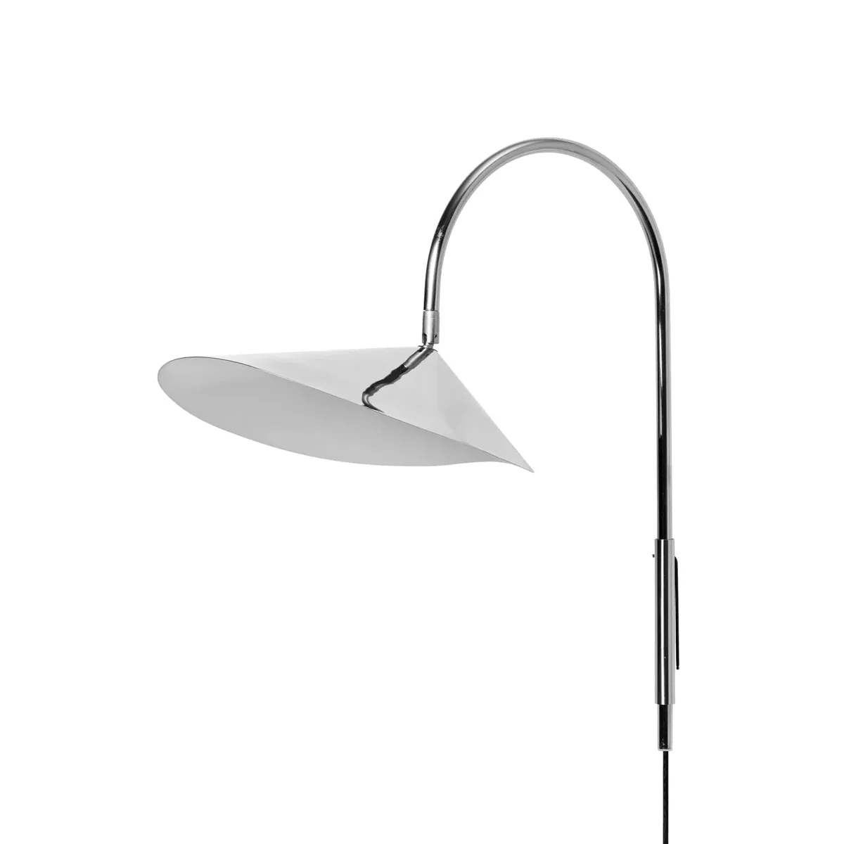 Ferm Living Arum swivel wall lamp Stainless steel – image 1