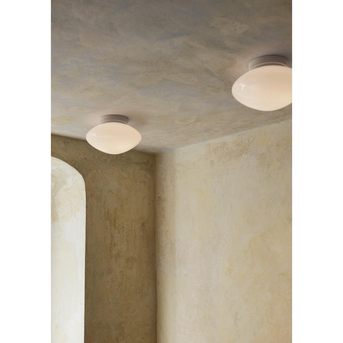 &Tradition Mist AP22 ceiling/wall lamp Ø25 cm White-opal glass – image 4