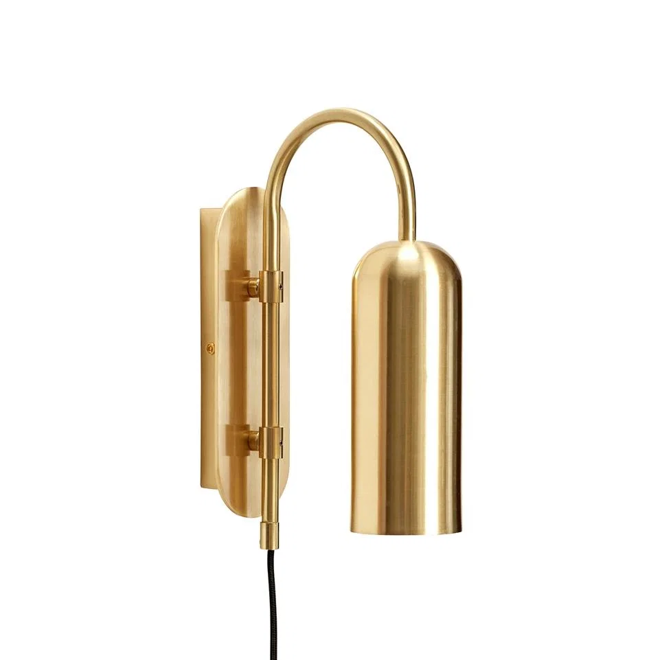 Hübsch Hübsch wall lamp Brass