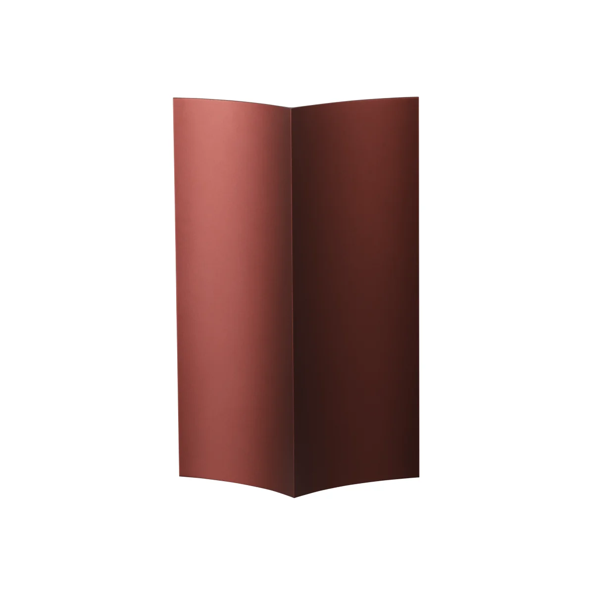Pholc Concave 27 wall lamp Oxide (red)