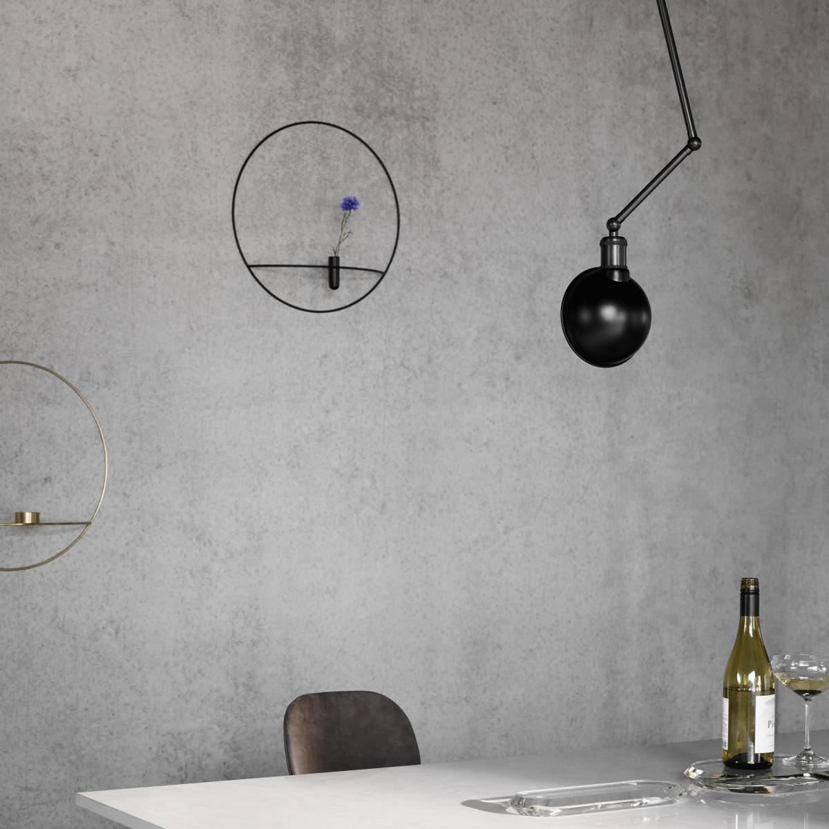 Hudson wall lamp black – image 2
