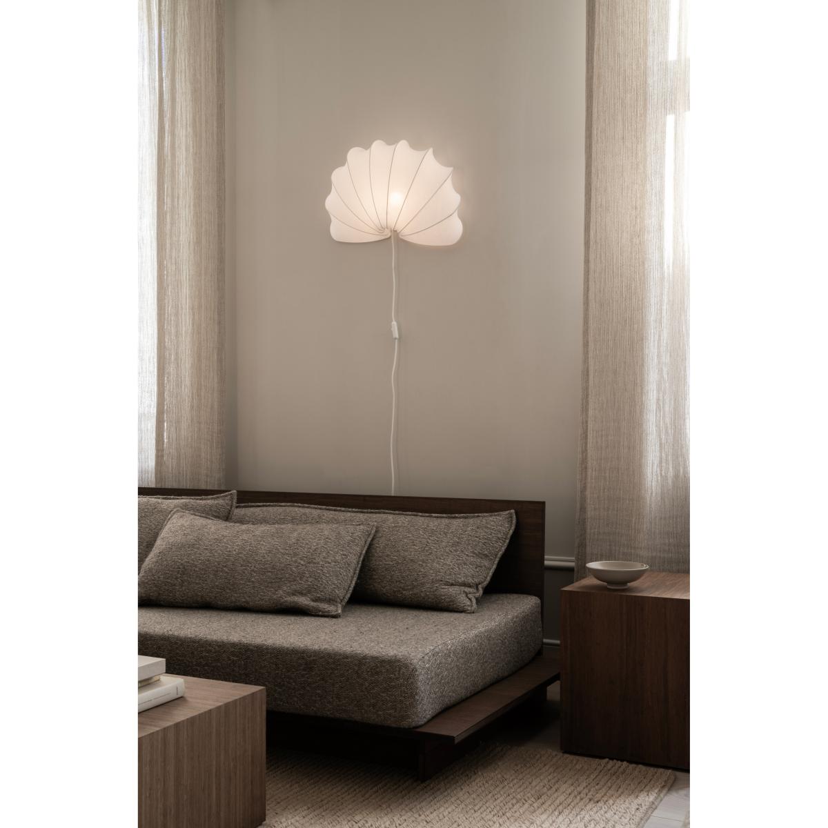 Watt & Veke Anna wall lamp L 54 cm White cotton – image 5