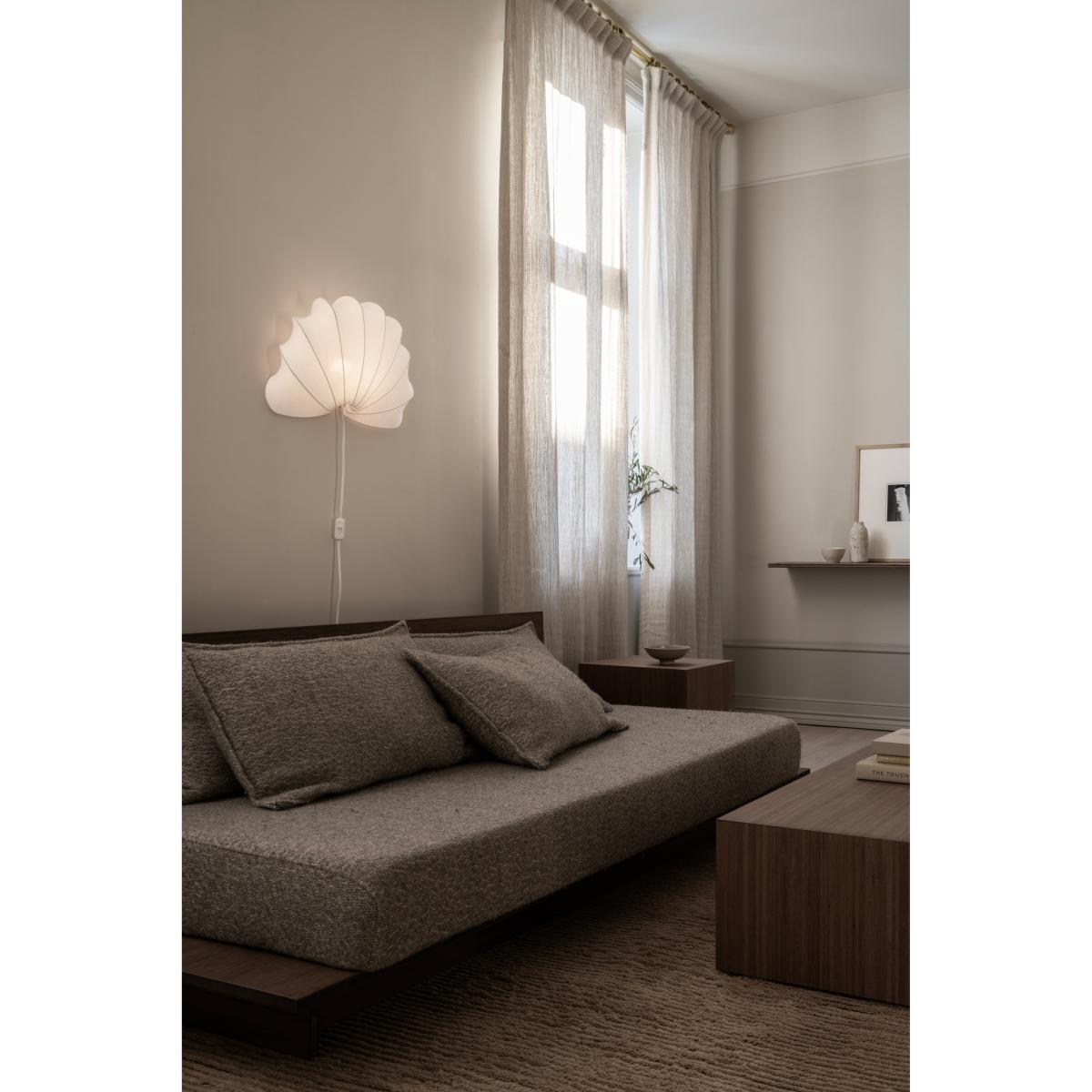 Watt & Veke Anna wall lamp L 54 cm White cotton – image 7