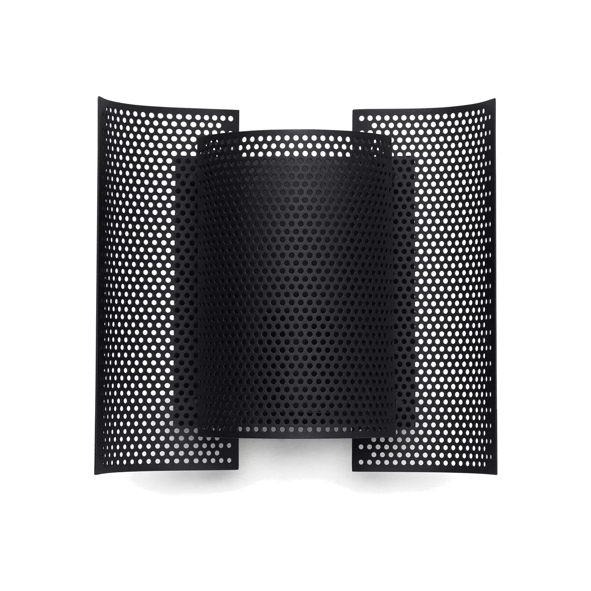 Butterfly wall lamp perforated Black – image 1