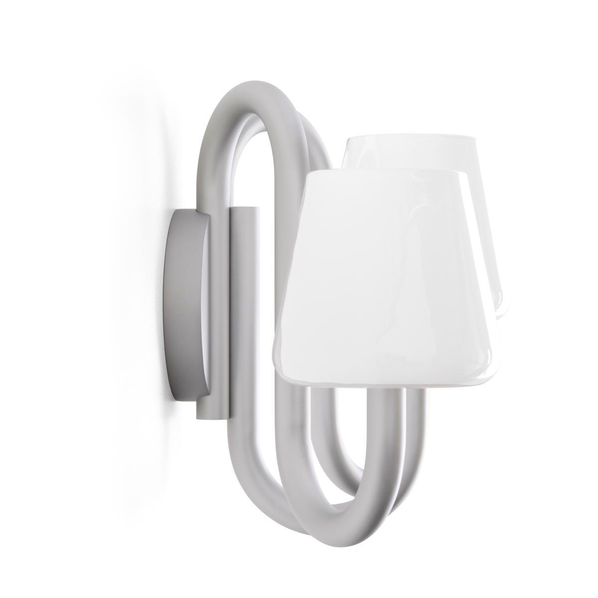 HAY Apollo wall lamp White opal – image 2