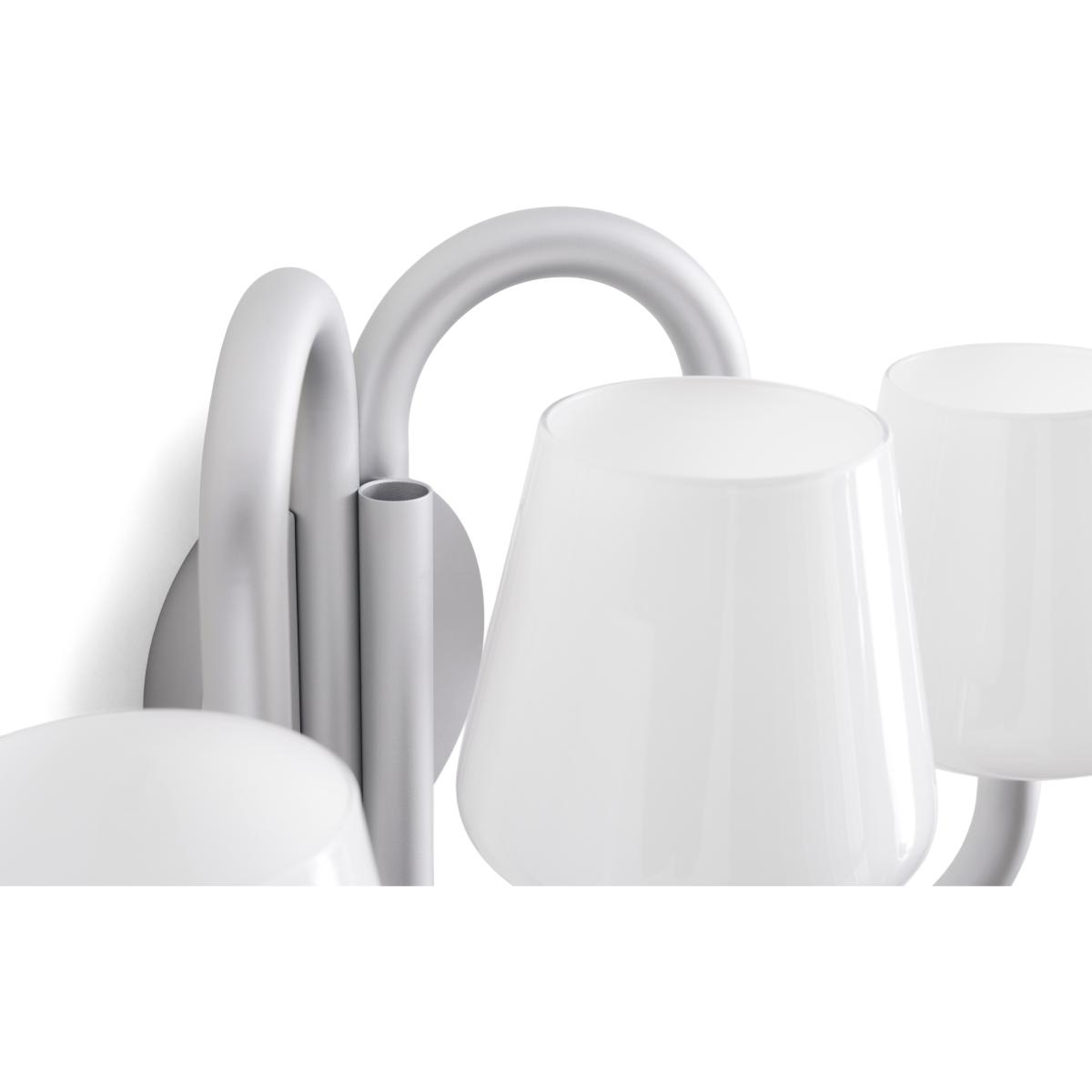 HAY Apollo wall lamp White opal – image 3