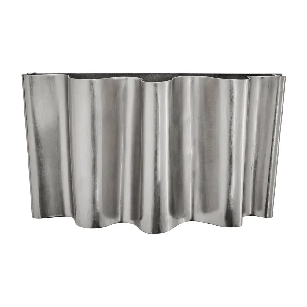 House Doctor Flola wall lamp 19 cm Brushed silver-coloured – image 1