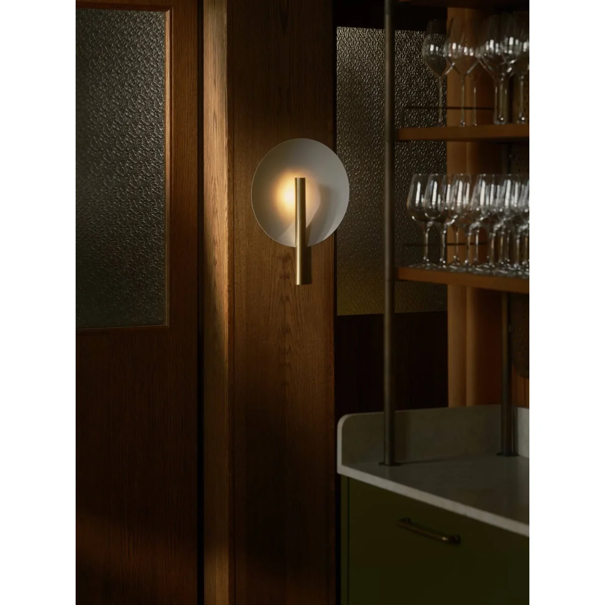 Design For The People Furiko wall lamp Brushed brass – image 5