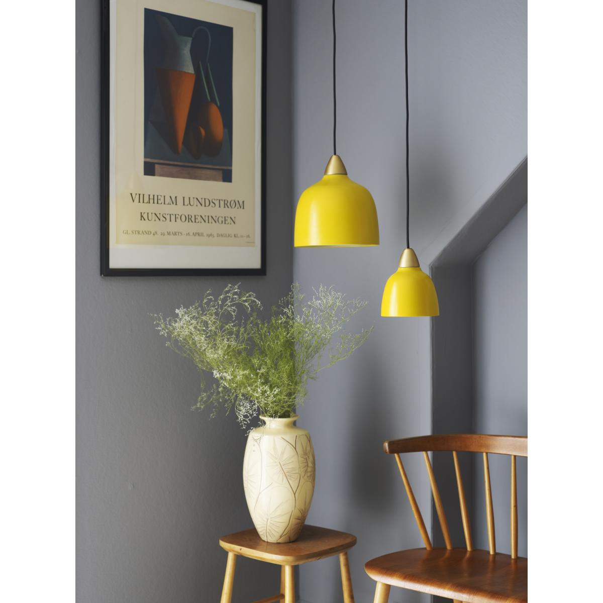 Mini urban pendant lamp Amber (yellow) – image 2
