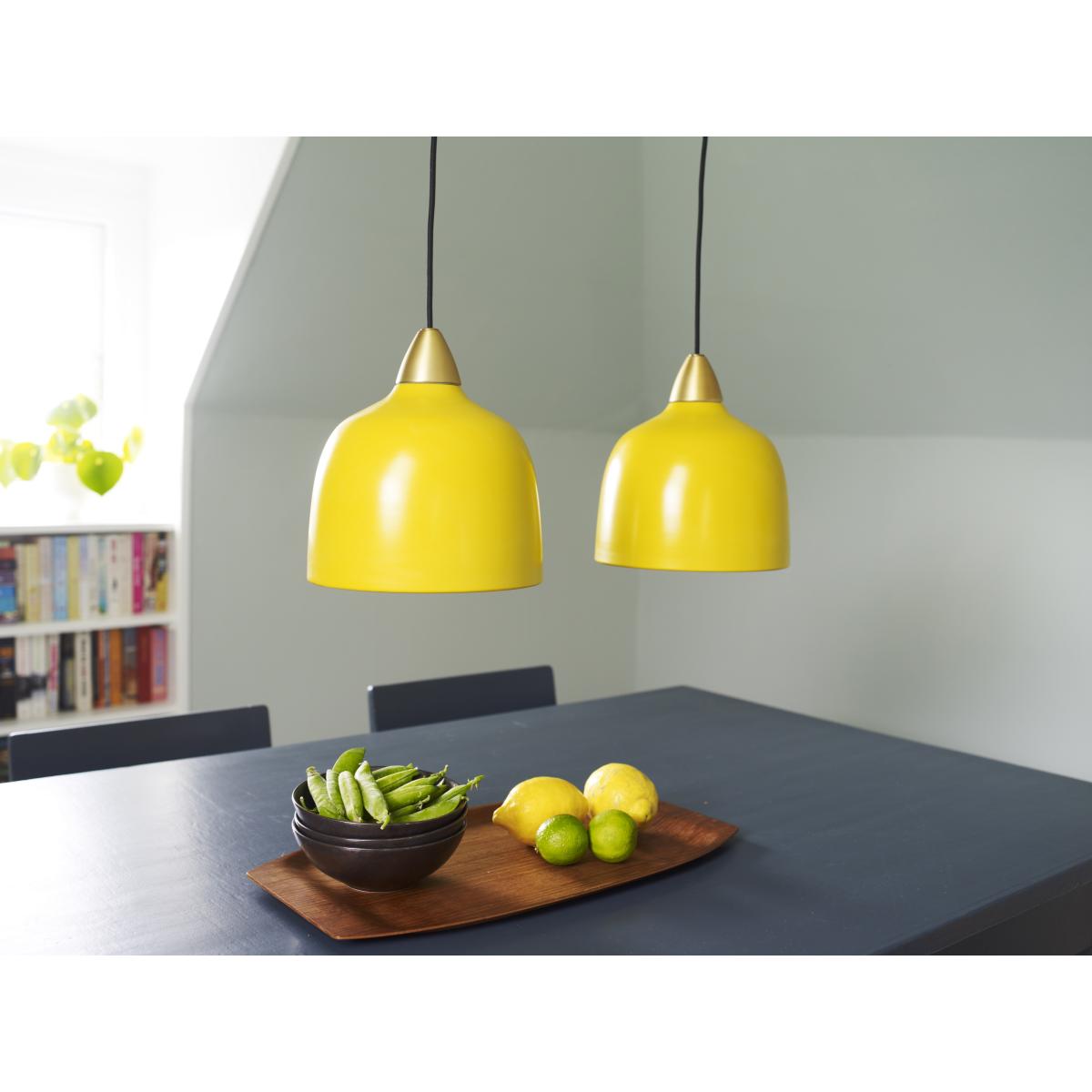 Mini urban pendant lamp Amber (yellow) – image 3